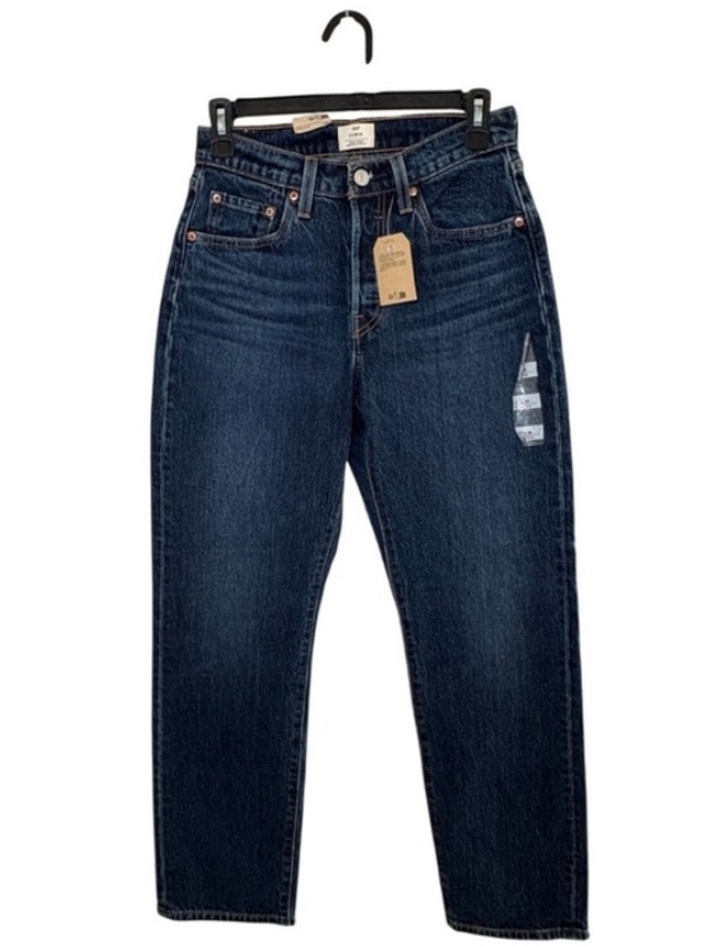 Levi’s 501 Curve High Rise Straight Leg Jeans Dark Wash 27x30 NWT